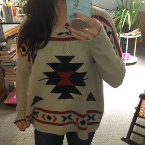 Aztec sweater